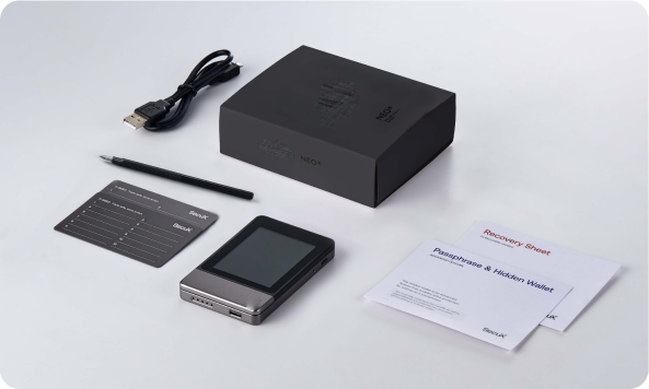 Lexcoin Neo-X what's in the box